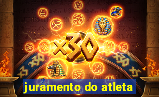 juramento do atleta